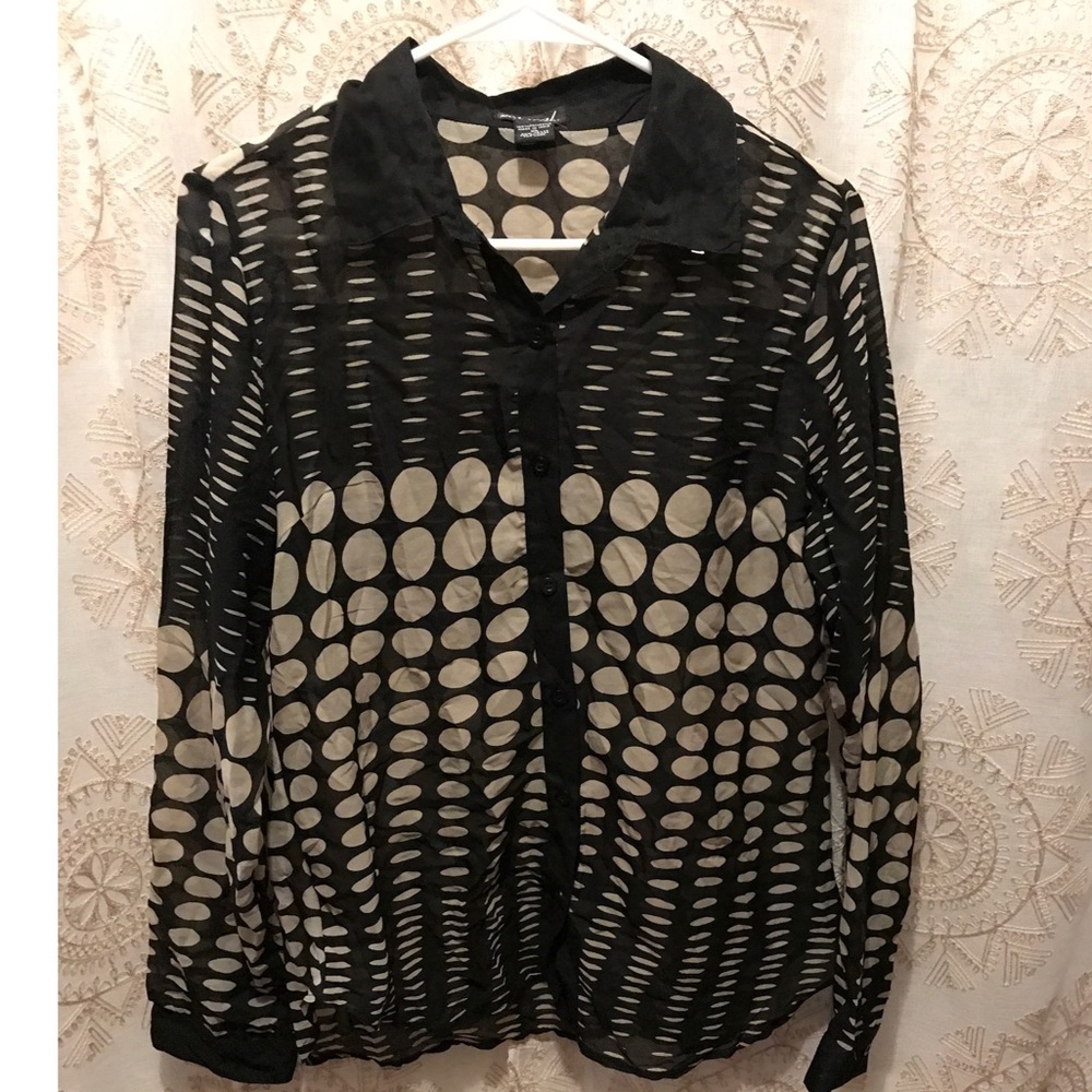 Wet Seal Button Up Blouse